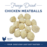 Chicken Meatballs Nature's Select Chicken Meatballs Freeze Dried up closed product image