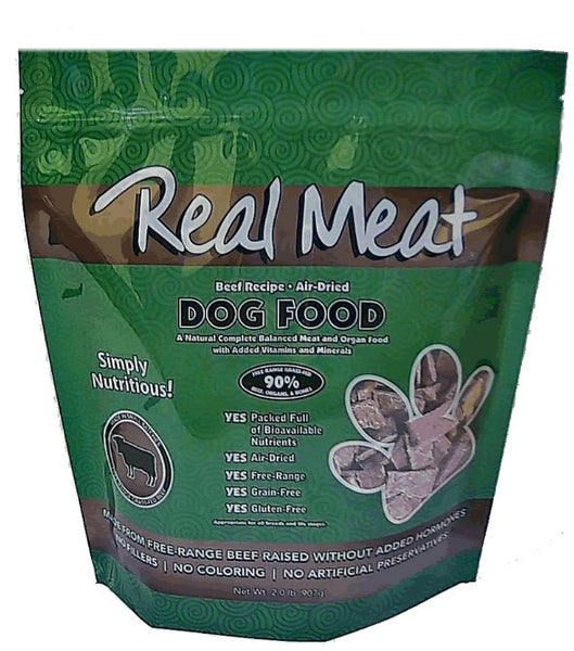 Dried meat clearance dog food