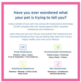 UCARI Pet Intolerance Kits quickly get you information about your pets intolerances.