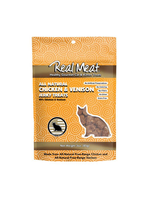 Real Meat Chicken & Venison Cat Treats