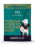 GIVEPET BREAKFAST ALL DAY DOG TREATS GivePet Breakfast All Day Treats 11 Ounces