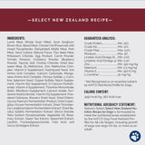 new zealand recipe ingredients and guaranteed analysis