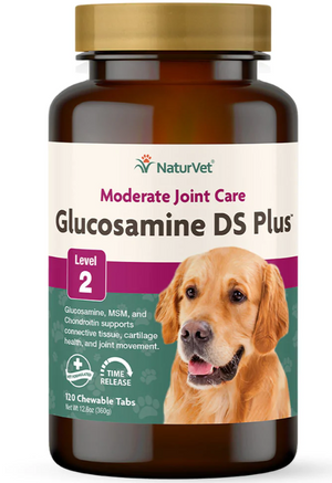 NaturVet Moderate Joint Care Glucosamine DS Plus 