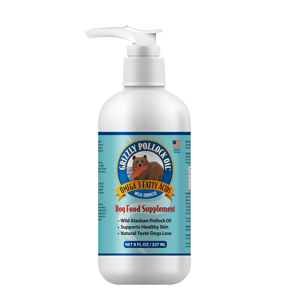 Grizzly Pollock Oil 8 oz. | Buypetfood.com – Nature's Select Carolinas