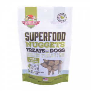 Boo Boo's Best SuperFood Nuggets Pork Recipe Dog Treats