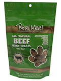 Beef recipe dog treats 4 oz bag front
