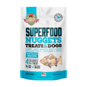 Boo Boo's Best SuperFood Nuggets Whitefish Recipe Dog Treats