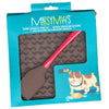 Messy Mutts 8 inch x 8 inch Feeder Mat with Spatula